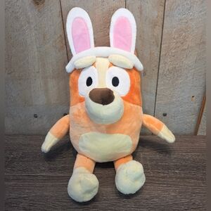 Bluey Bunny Plush 17"  Bingo – Bunny Ear Headband – Collectible Plush Toy Gift